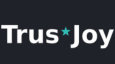 Trus*Joy logo on a black background