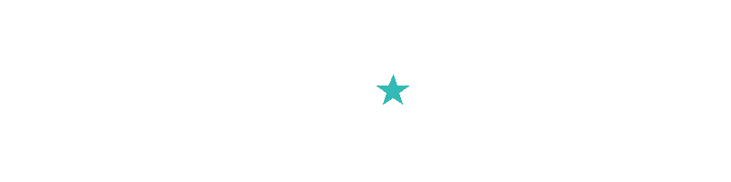 Small blue star icon on a white background