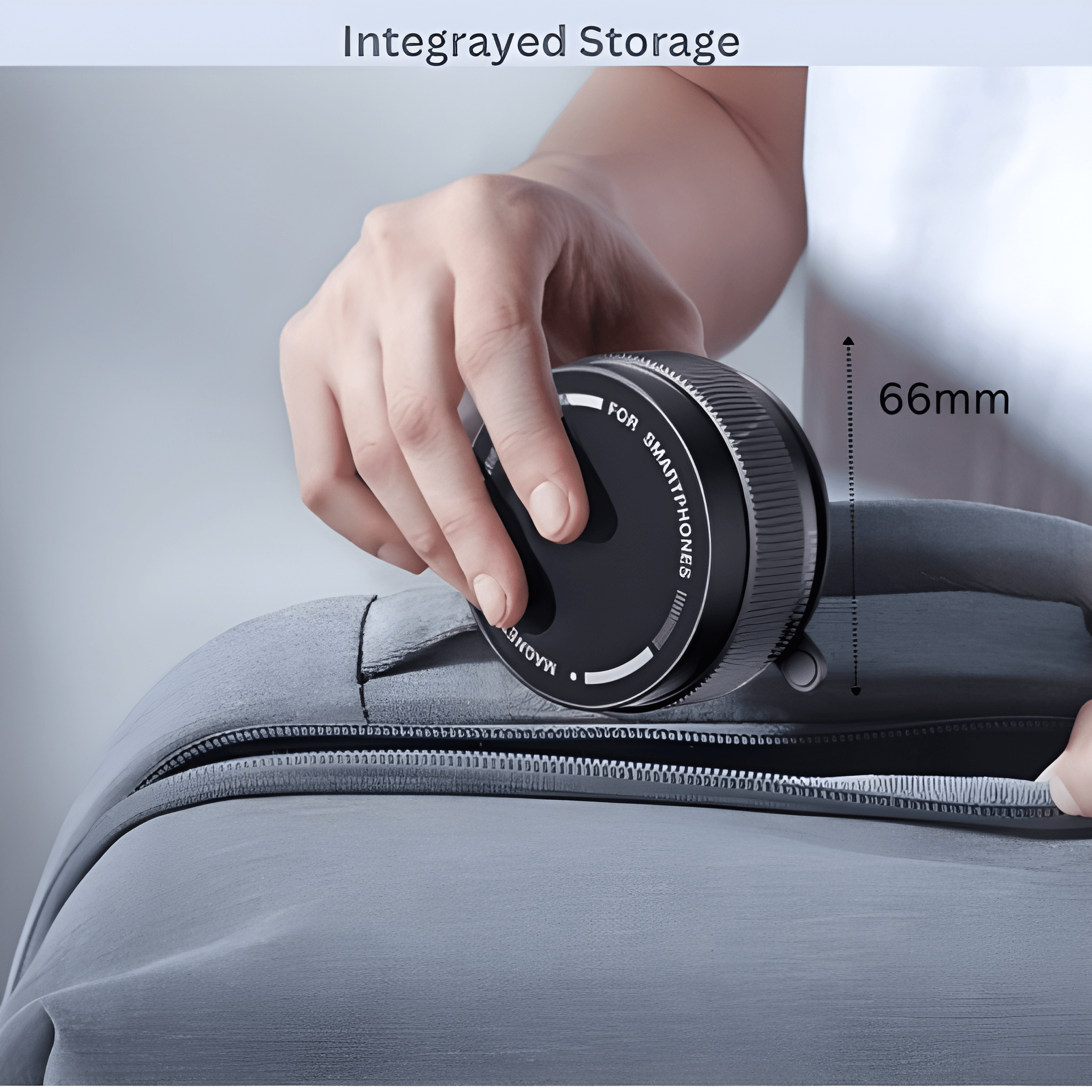 66 mm size portable magnetic phone holder 